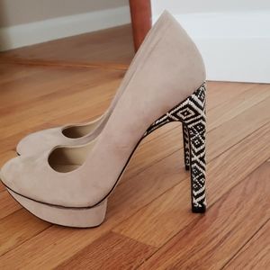 Cream Zara heels